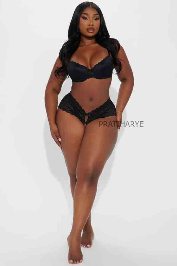 Heart Soft Lace Thong