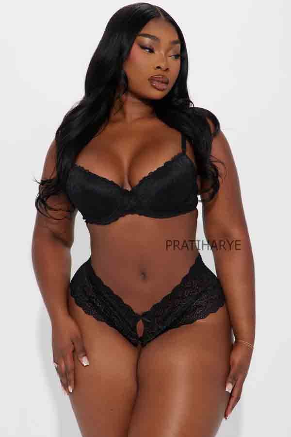 Heart Soft Lace Thong