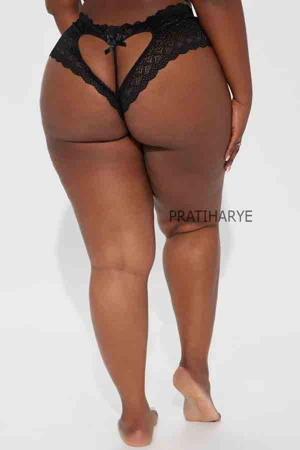 Heart Soft Lace Thong