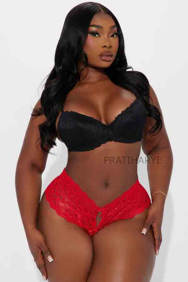 Heart Soft Lace Thong