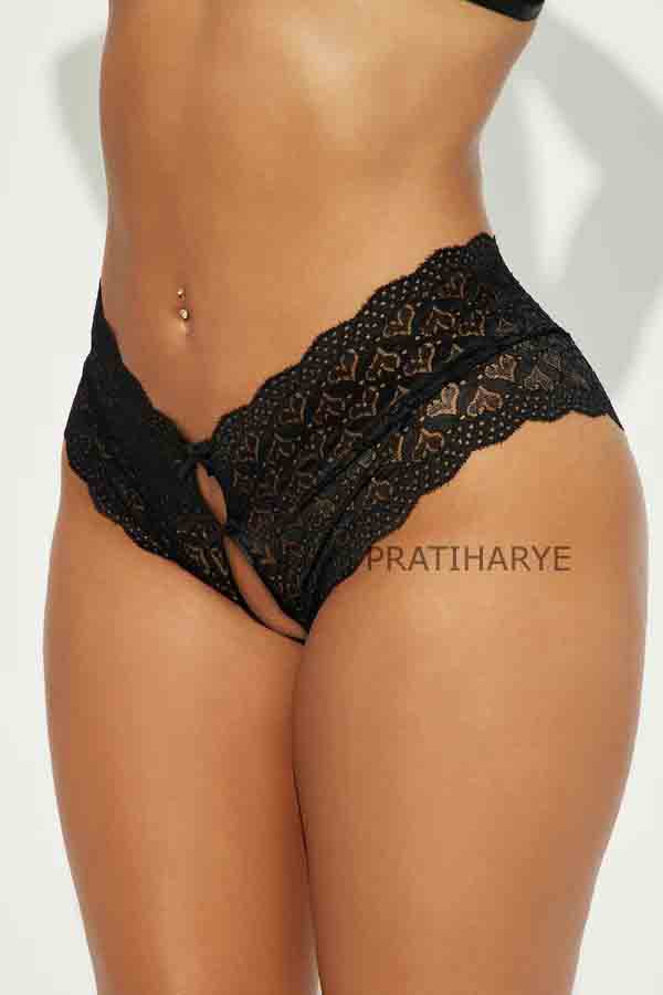 Heart Soft Lace Thong