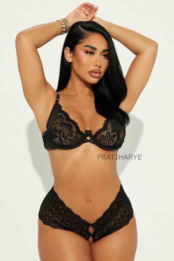 Heart Soft Lace Thong