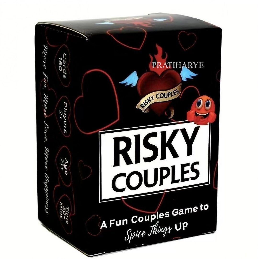 RISKY COUPLES - Date Night Game with 150 Spicy Dares and Questions