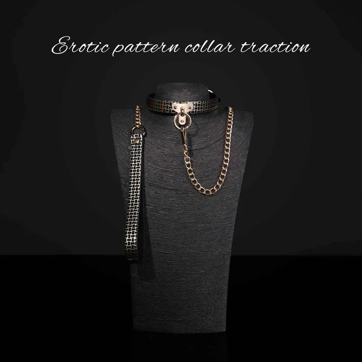 Neck Colour Chain Leash BDSM