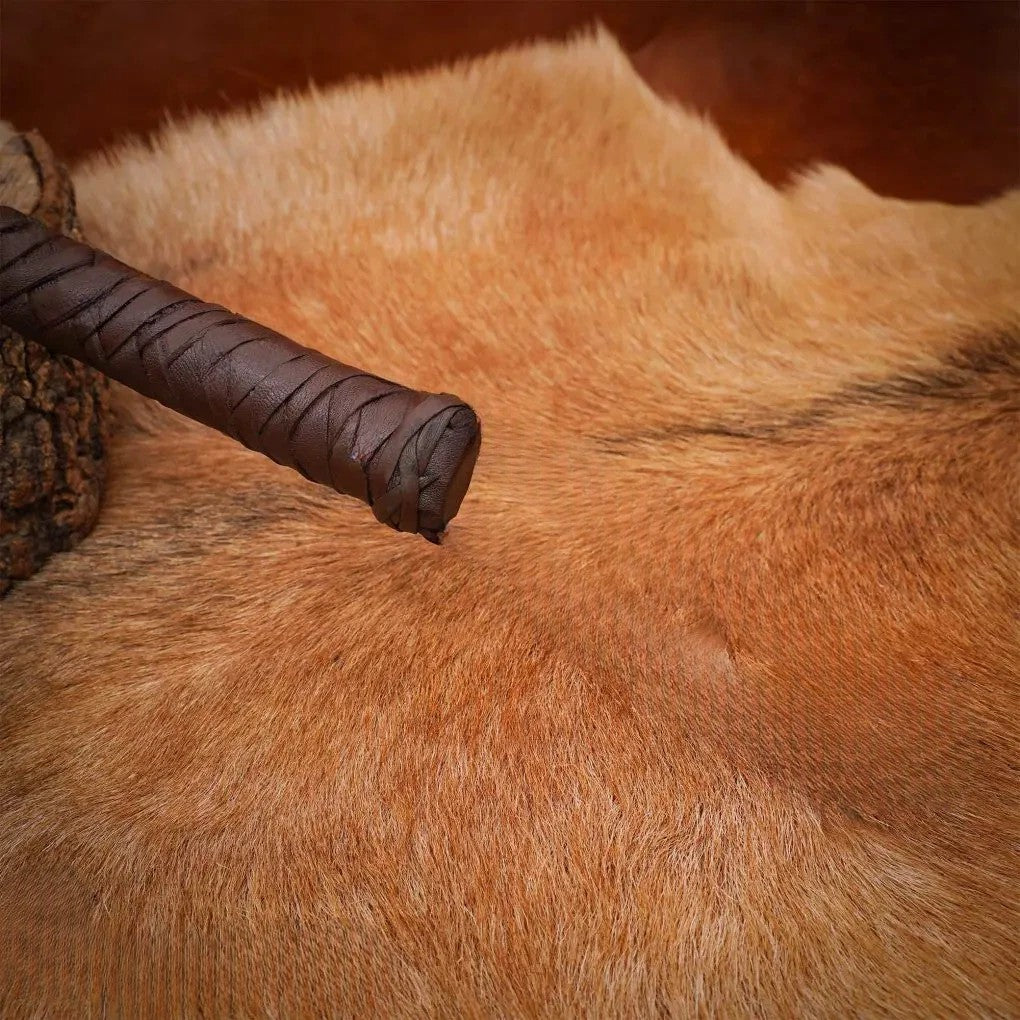 Handcrafted Braided Genuine leather Long Whip