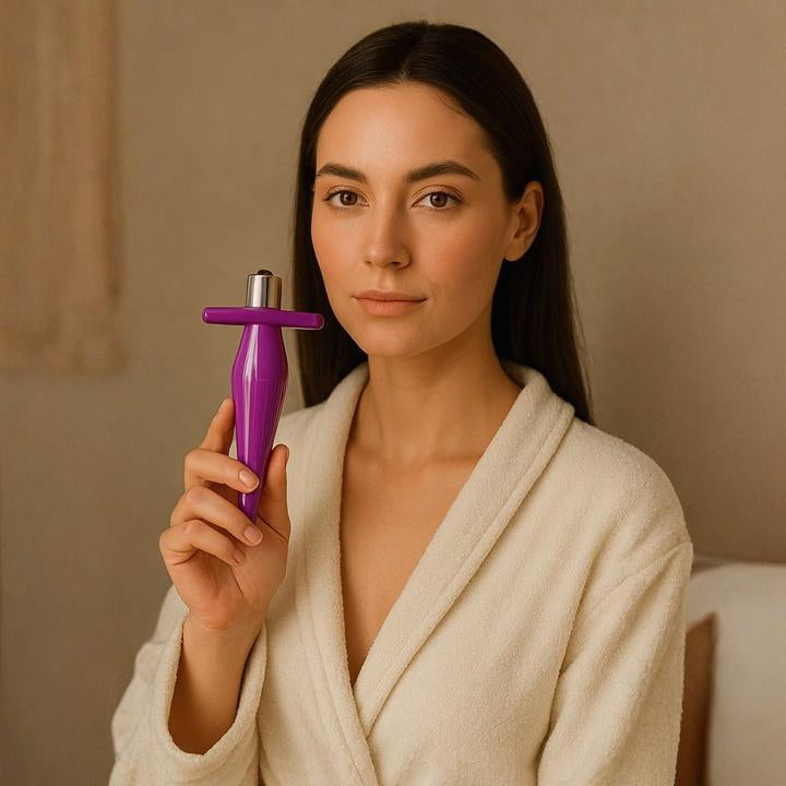 Exotic Purple Hot Butt Plug Vibrator