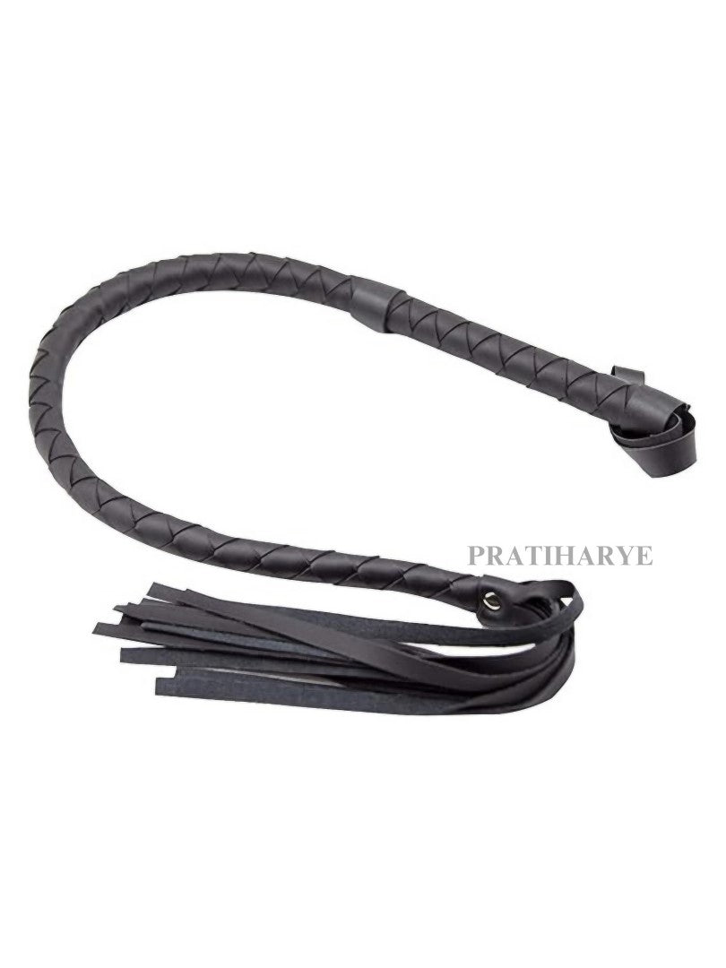 Fetish Spanking Flogger Whip PU Leather