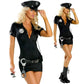Sexy Cop Costume Set With Handcuff - Pratiharye