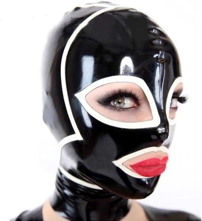 Glossy Rubber Mold Head Hood Mask