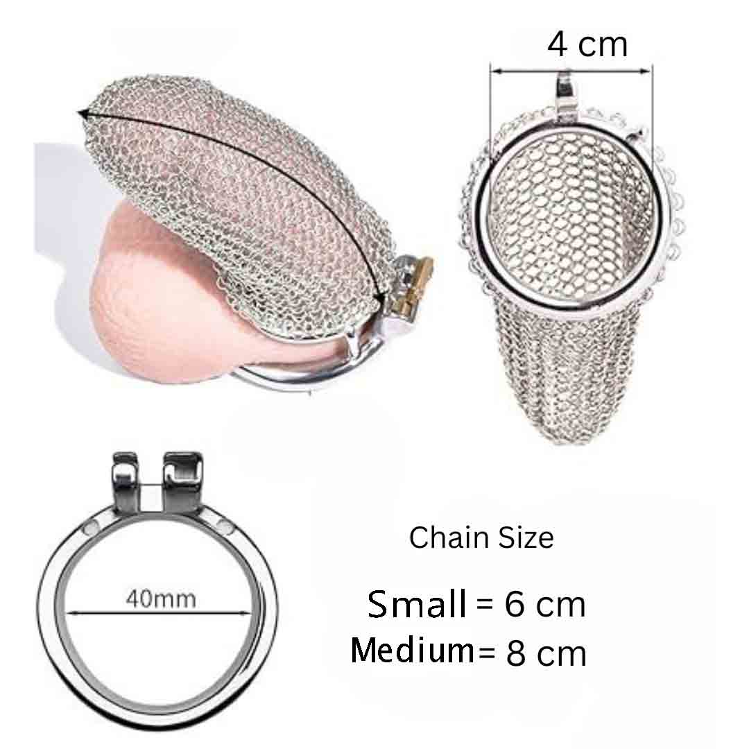 Male Stainless Steel Penis Cage