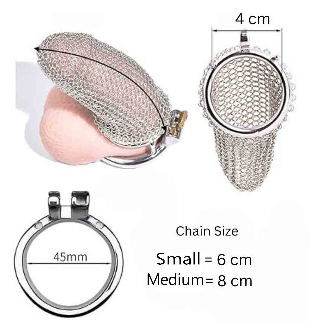 Male Stainless Steel Penis Cage