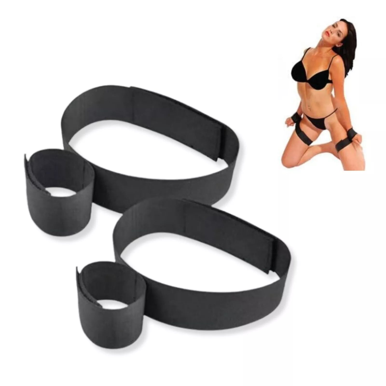 Wrist & Thigh Restraints | Adjustable Leg Straps