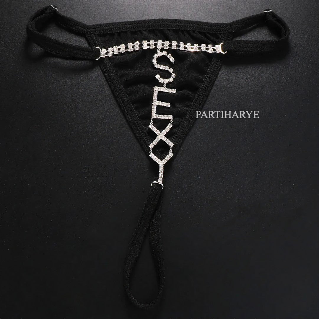 Sexy Letter Thong