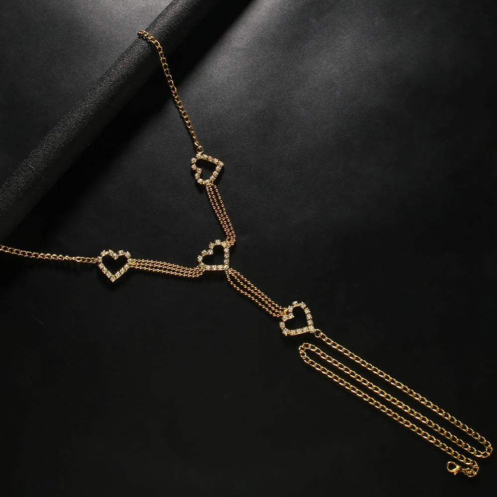 Heart Chain Cut-Out Thong