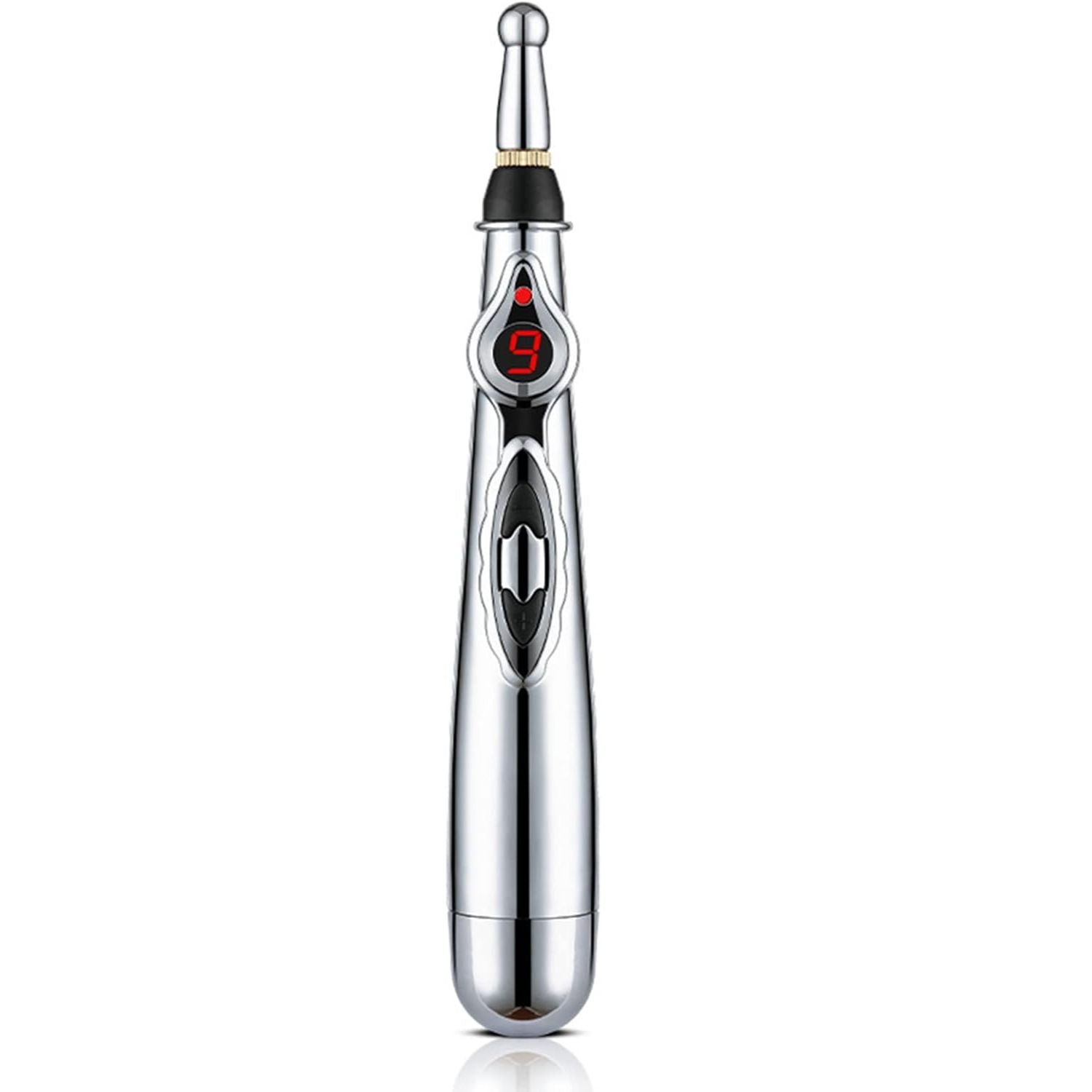 Electric Head Plastic Massager Pen