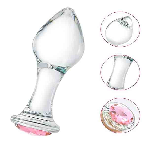 Premium Glass Unisex Butt/Anal Plug