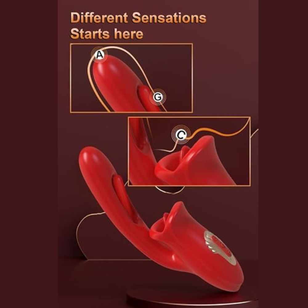 Kissora Flex Pro Tongue Licking Vibrator