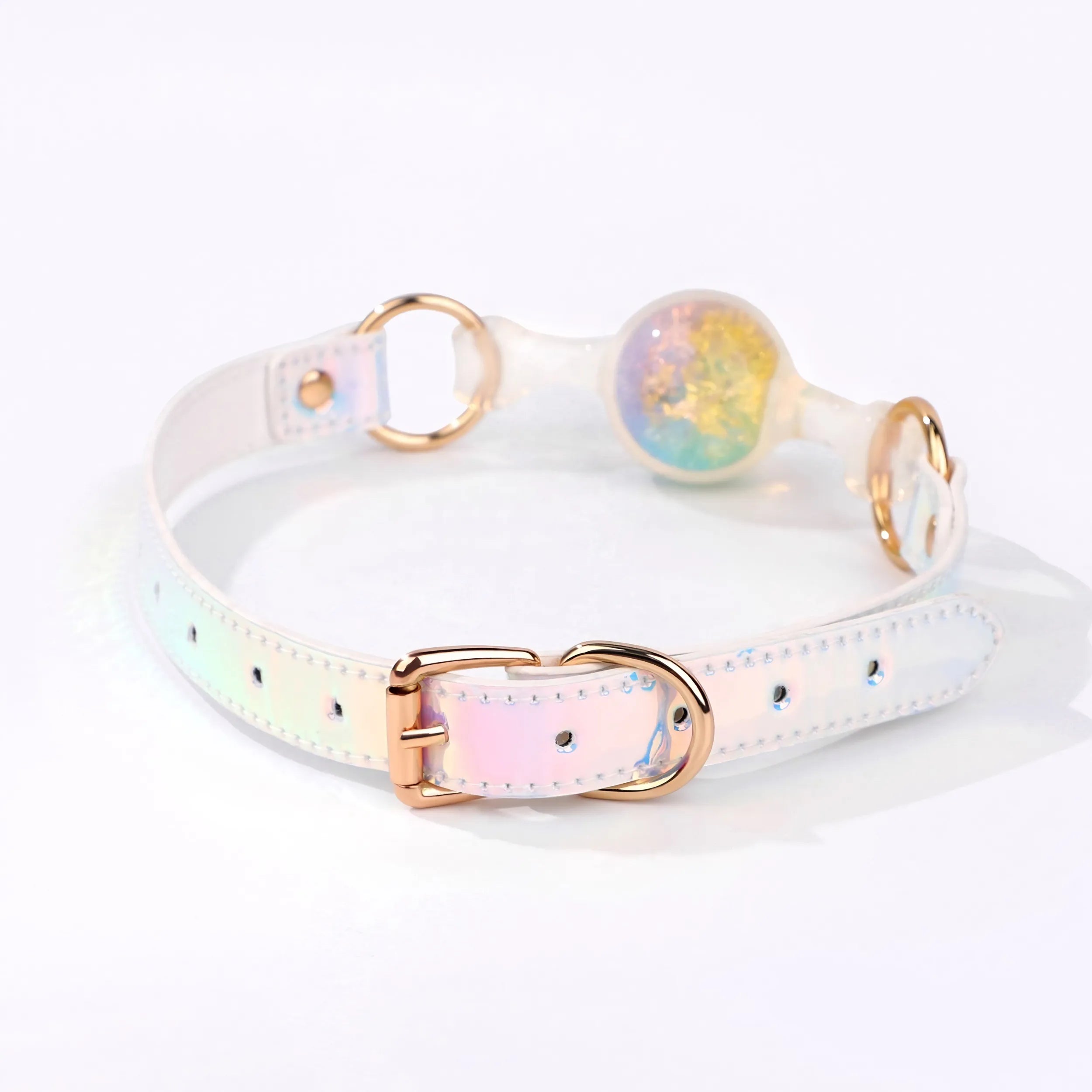 Premium BDSM Silicone Glitery Mouth Gag Ball