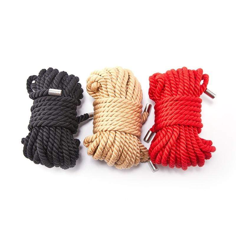 10M Red Bondage Rope with Metal Clip