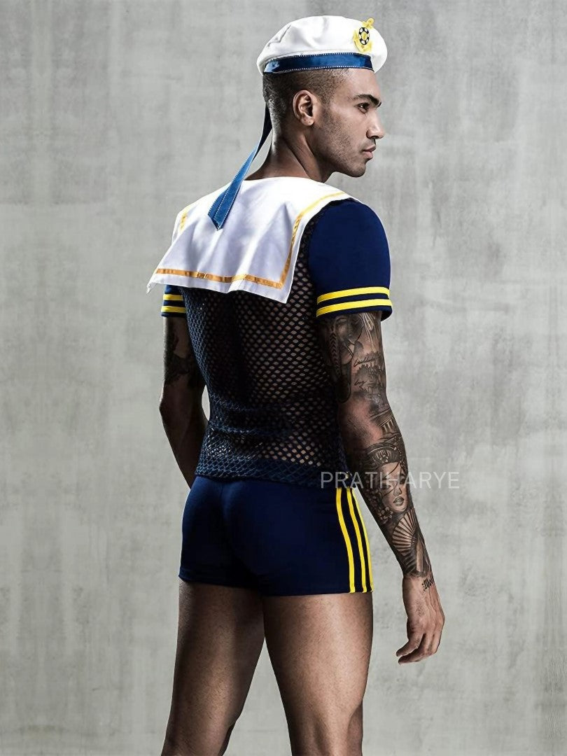 Men Sailor Roleplay Dress