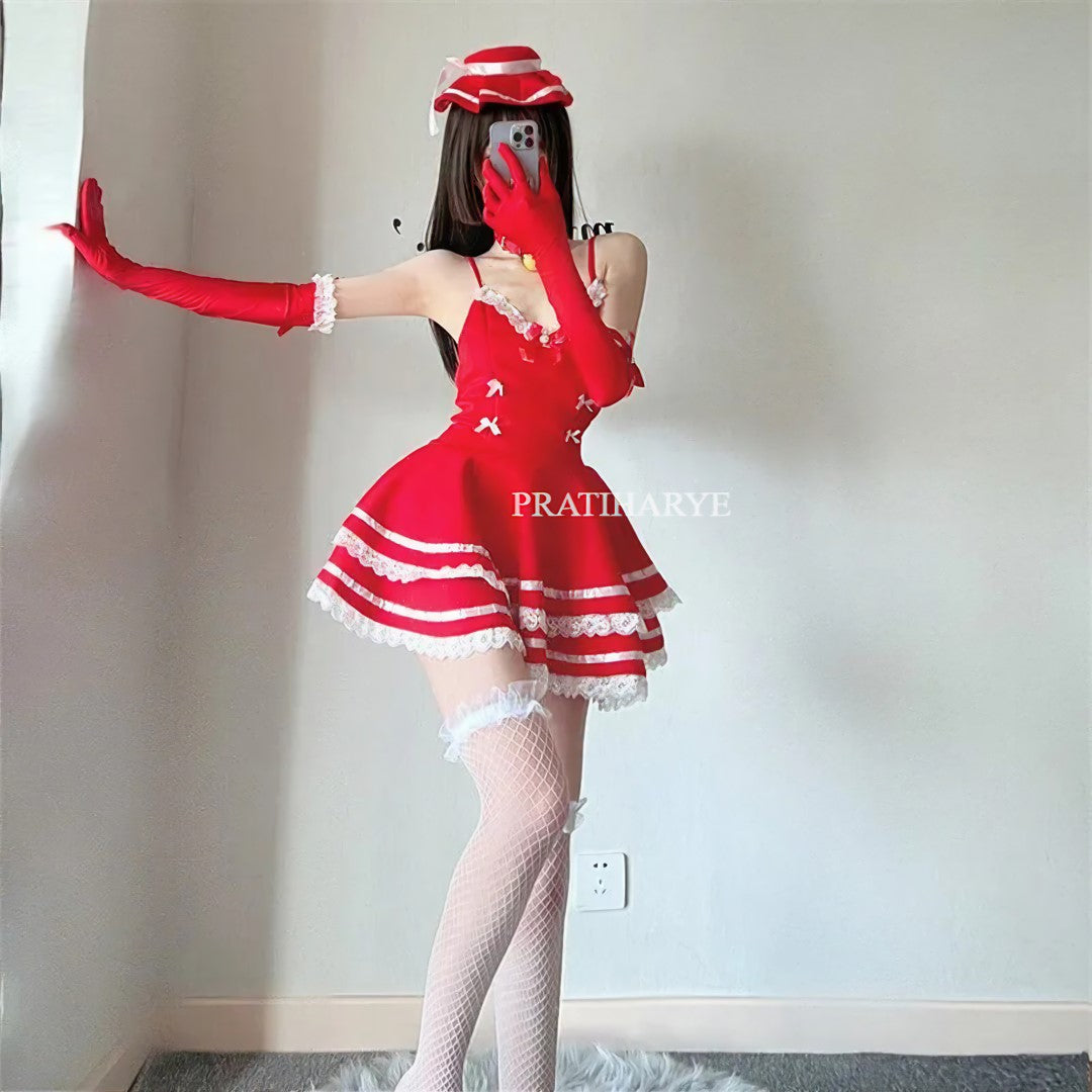 Skirt Maid Costume Set