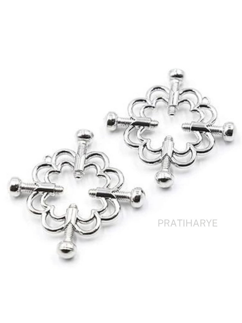 Flower Screw Nipple Clamp