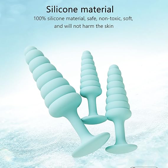 Premium Soft Silicone Beads Butt Plug - Pack of 1
