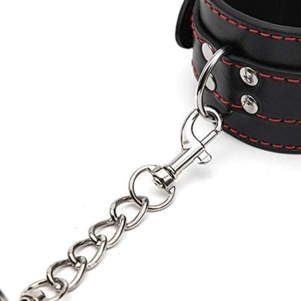 3pc Bondage Blindfold & Cuffs Set