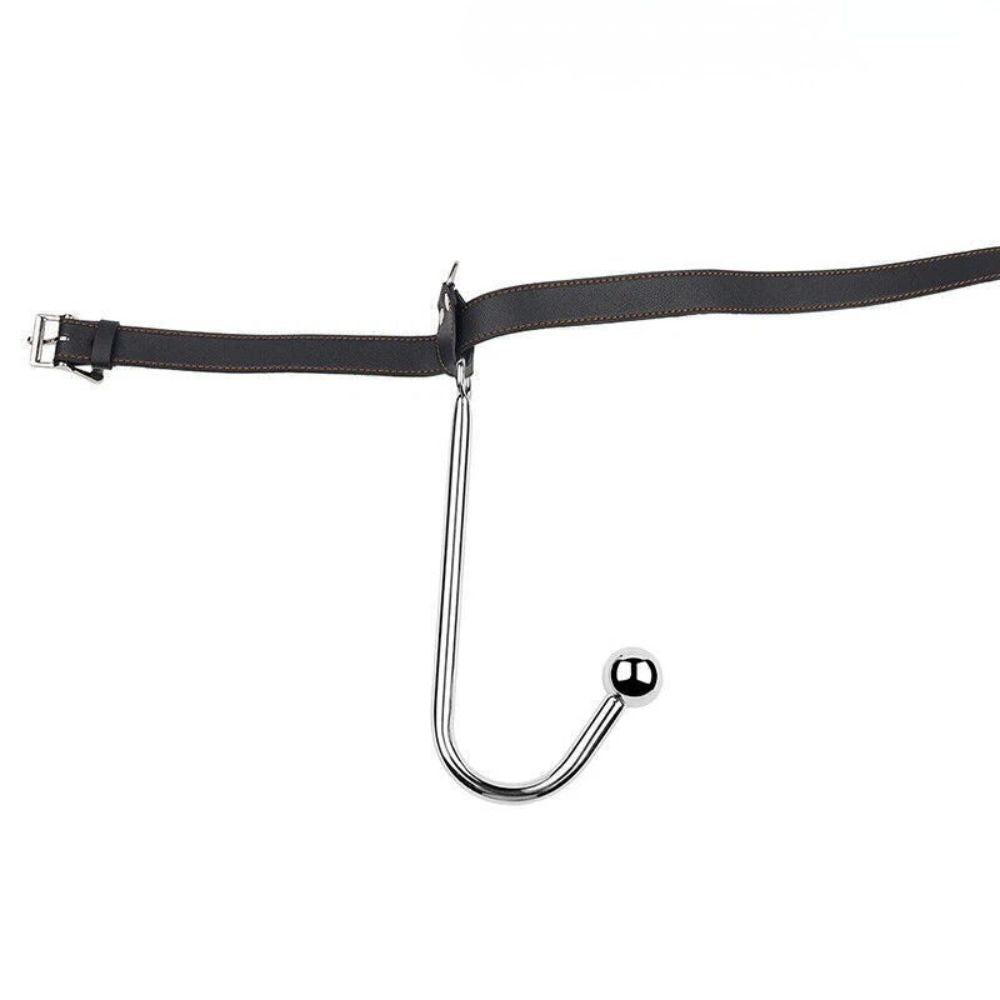 Gag Ball with Handcuff & Stainless Steel Rod