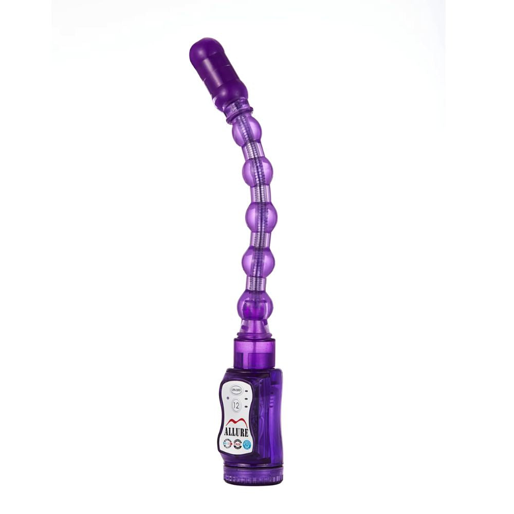Allure Flexible Beaded Vibrator Wand