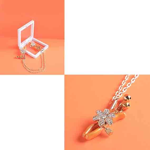 Premium Layered Chain Nipple Clamps