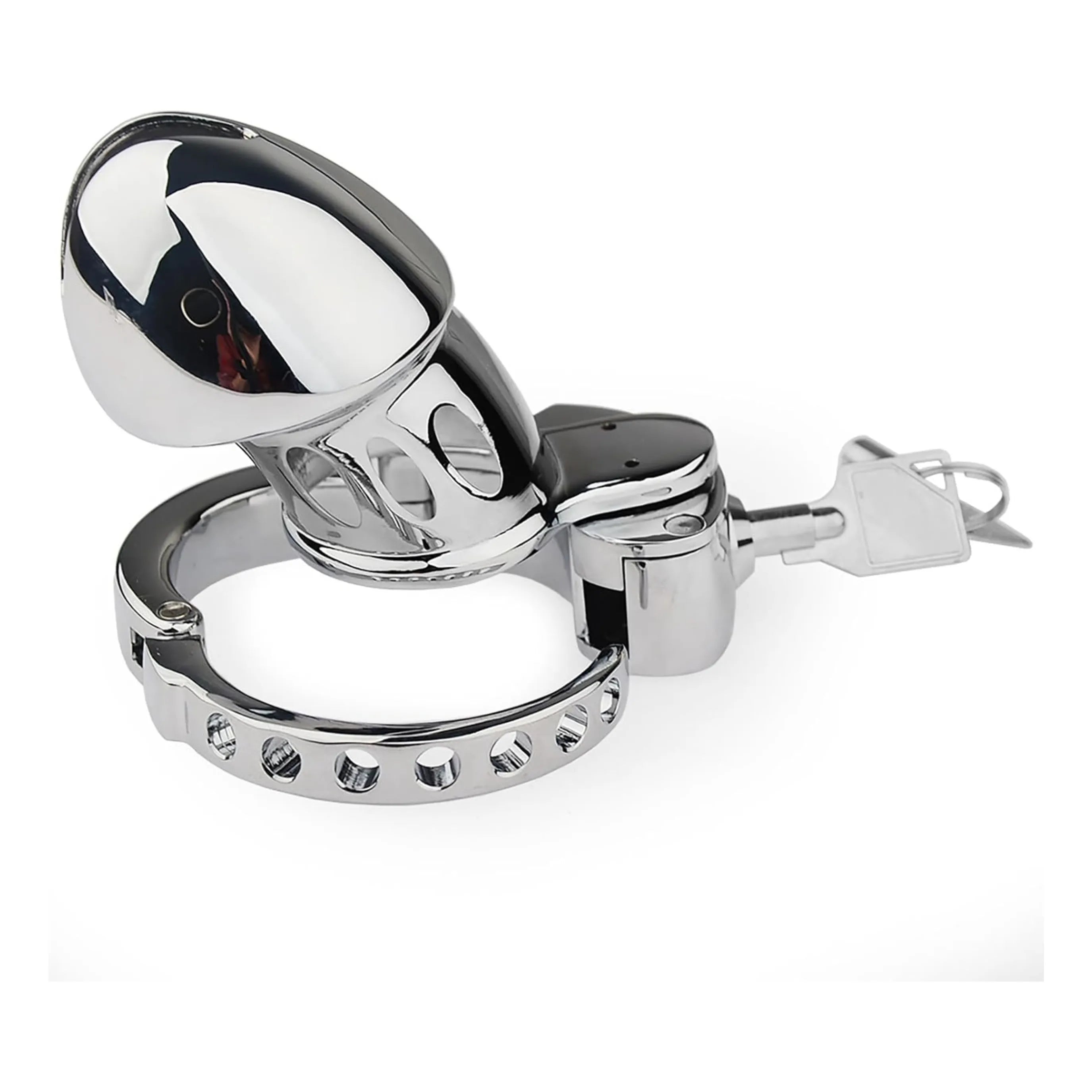 Adjustable Premium Stainless Steel Male Chastity Cage