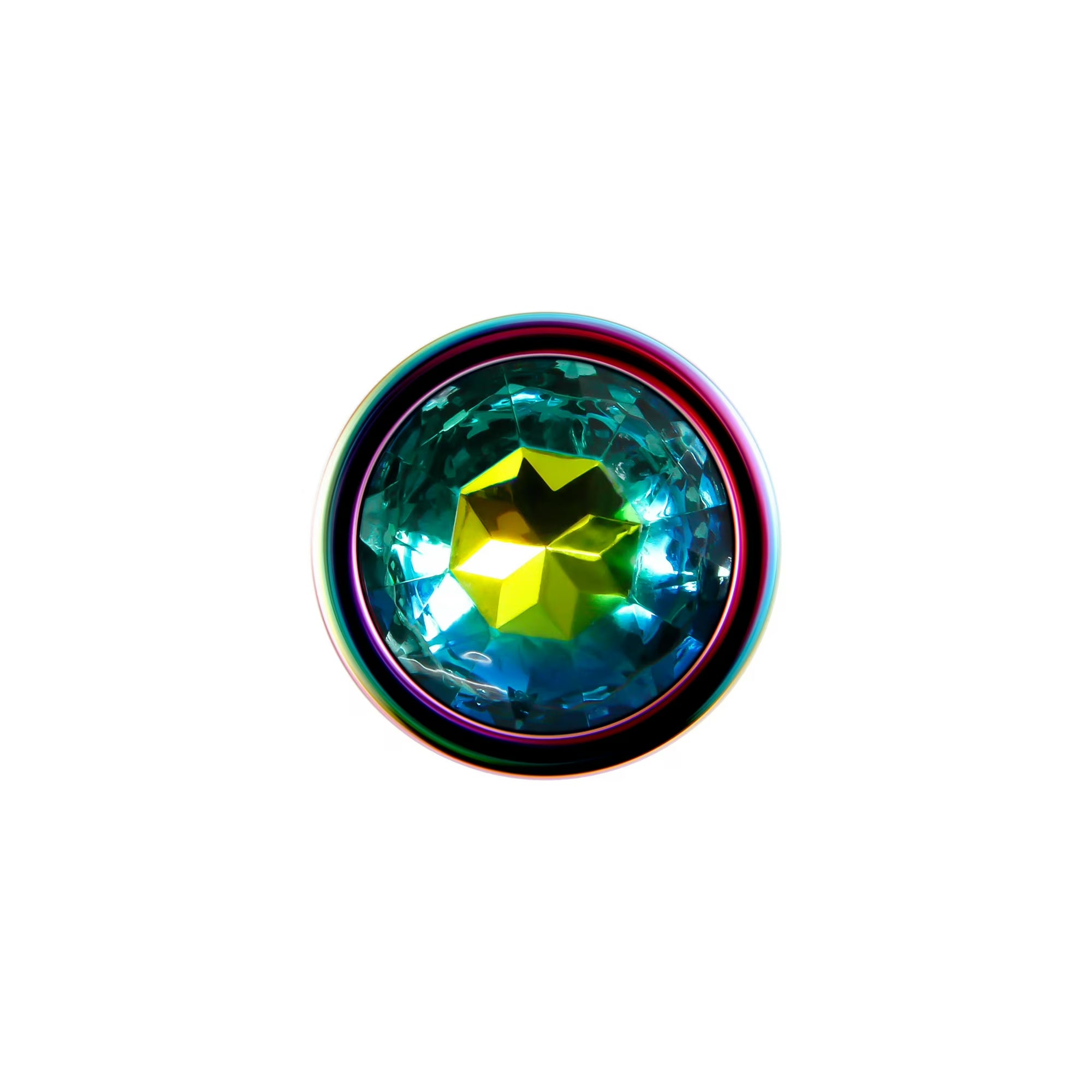 Premium Rainbow Steel Butt Plug