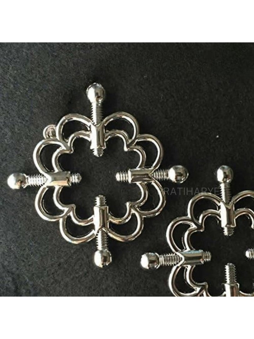 Flower Screw Nipple Clamp