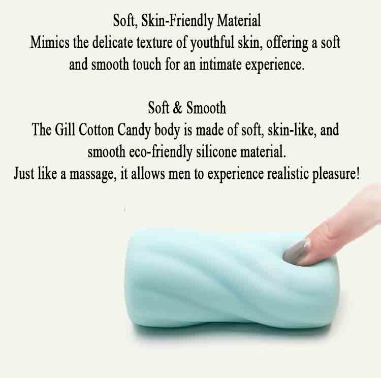 AlphaWave Non-Electric Silicone Male Masturbator