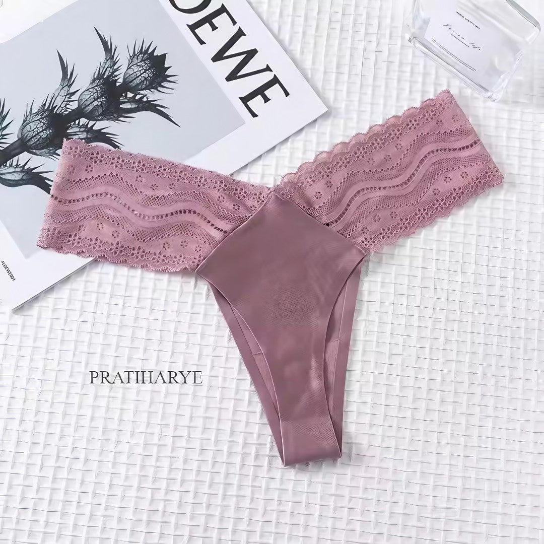 Seamless Lace Panty Thong&