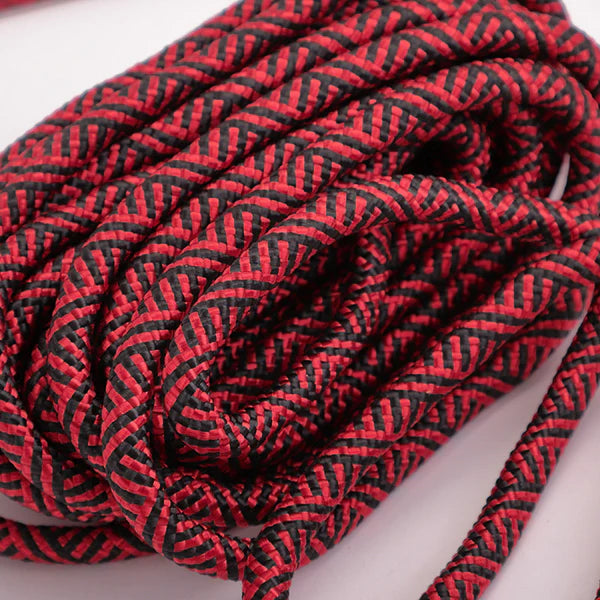Red & Black Braided Design Hardcore Tie Rope