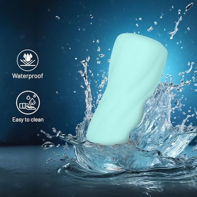 AlphaWave Non-Electric Silicone Male Masturbator