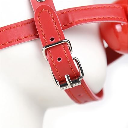 Leather Eye mask with Mouth Gag Ball