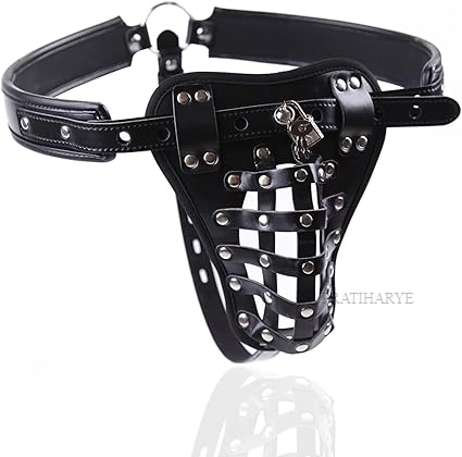 Sexy Male Thong T-back Leather