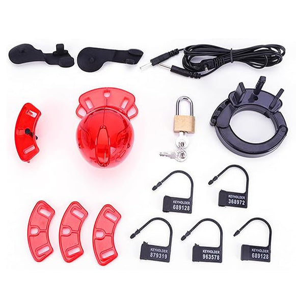 Plastic Electro Chastity Cage