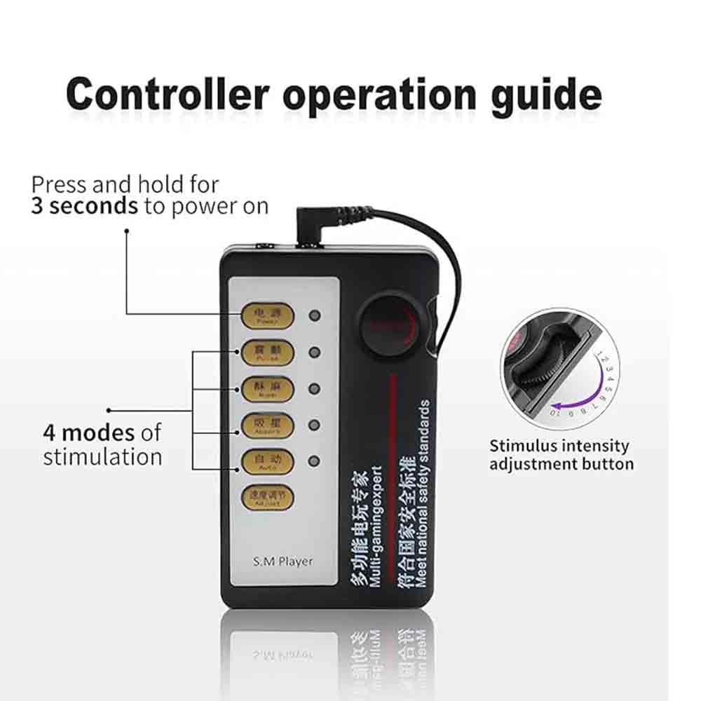Electro Pulse Nipple Clamp Massager