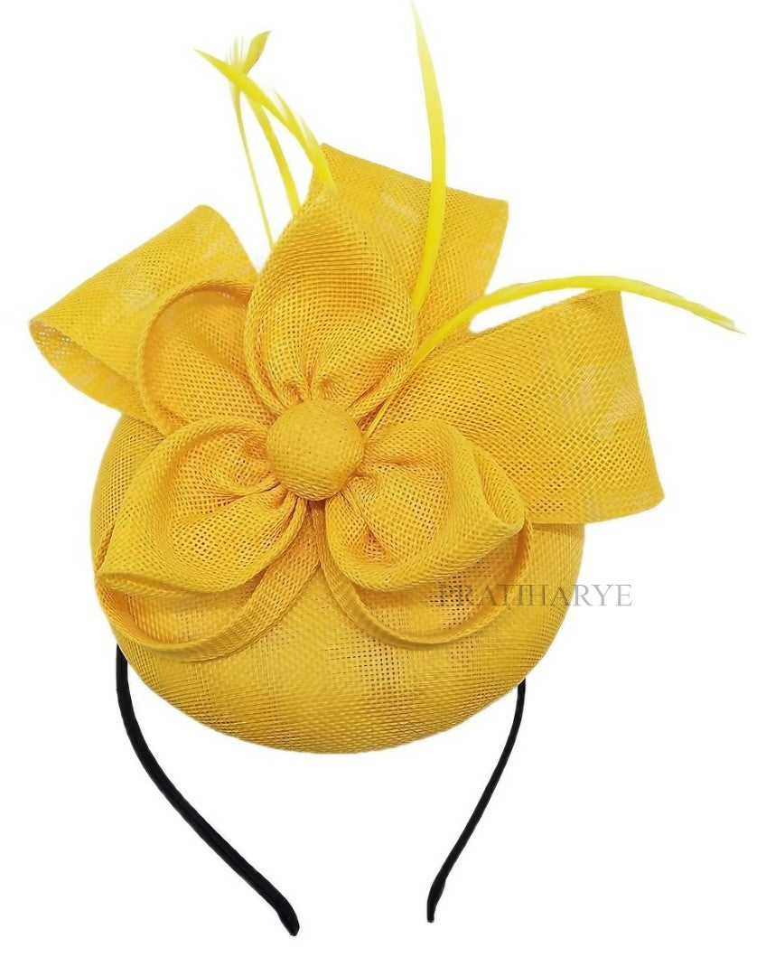 Flower Design Fascinators Hat
