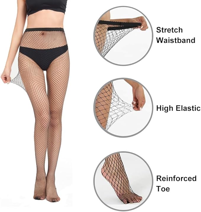 Fishnet High waist Panty Hose