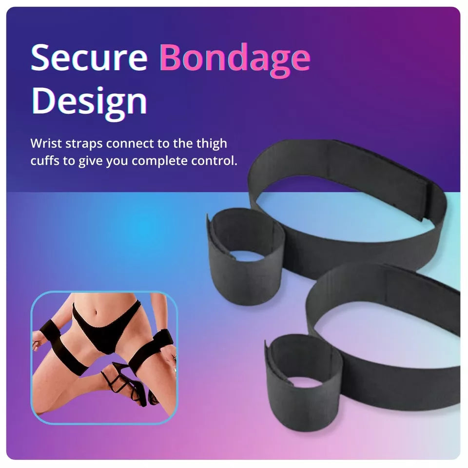 Wrist & Thigh Restraints | Adjustable Leg Straps