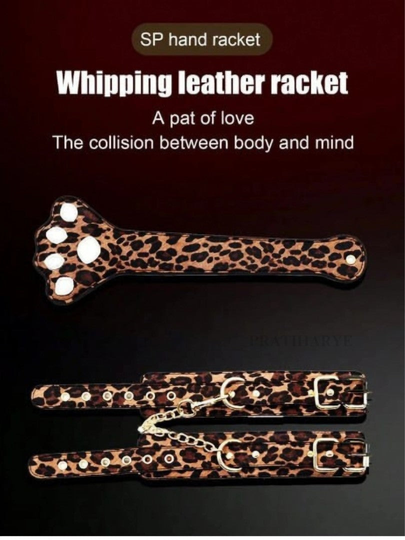 Leopard Print Hardcore BDSM Kit