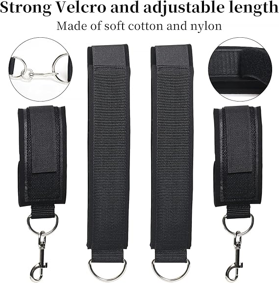 Forearm & Thigh Cuff Furry Restraint set
