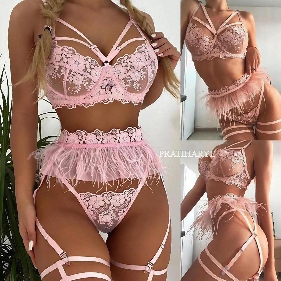 Bridal Embriodery Garter set