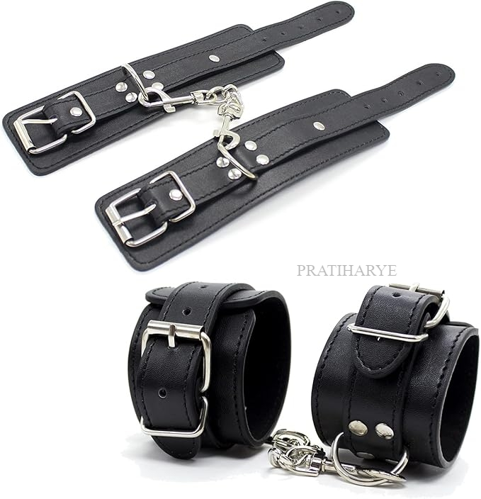 Faux Leather 6pc BDSM Kit