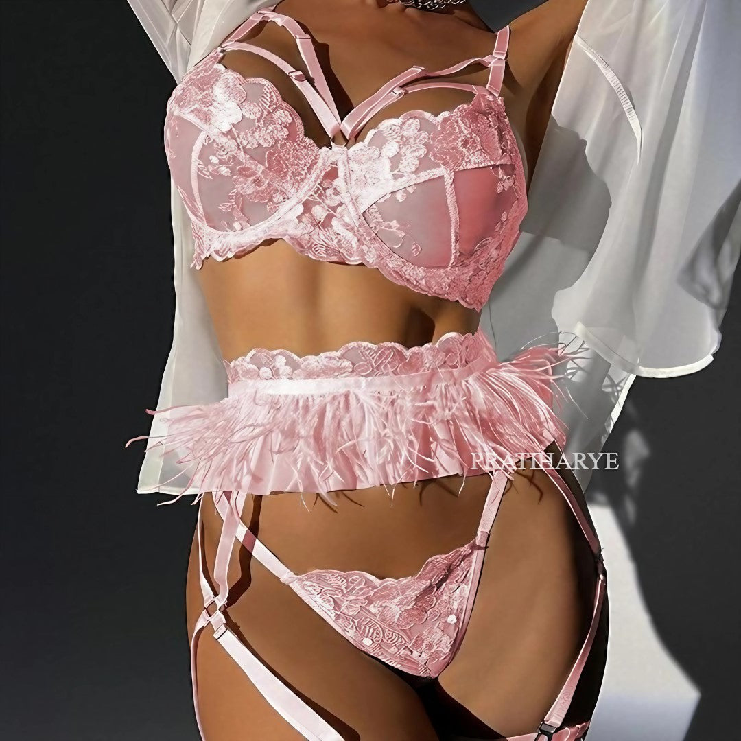 Bridal Embriodery Garter set